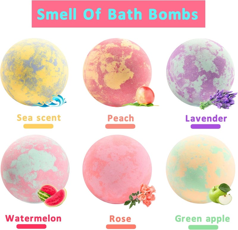MADO Unicorn Bath Bombs with Surprise Inside for Kids Girls, Bath Bombs Surprise Birthday Gifts Unicorn Gifts for Kids Girls with Jewelry Toys Inside - Image 2